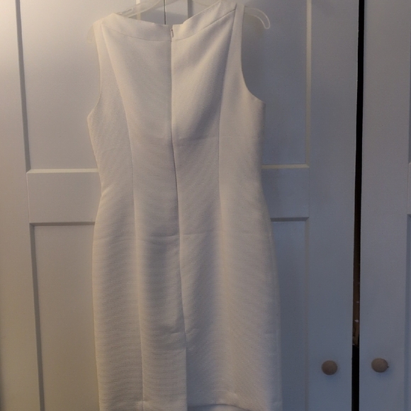 NWOT Tahari AurtherS.Levine Ivory Mini Dress - Picture 6 of 9